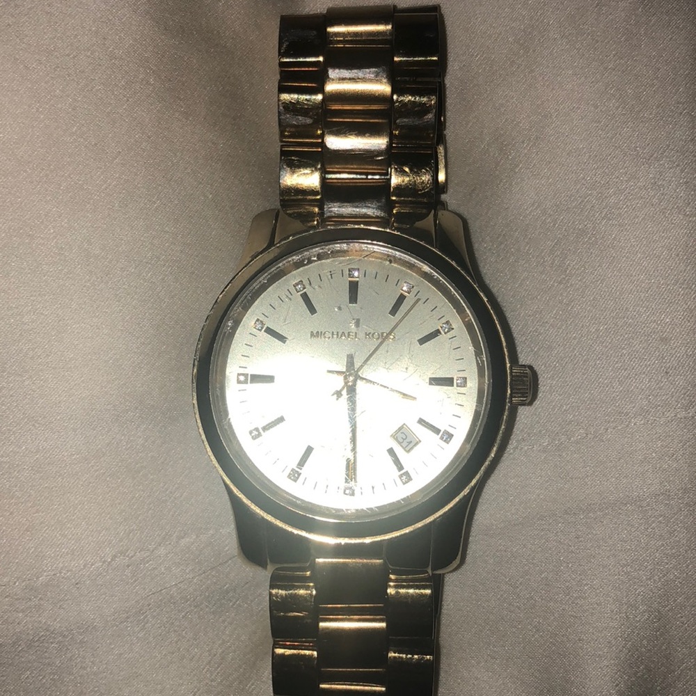 Gold Michael Kors Watch
